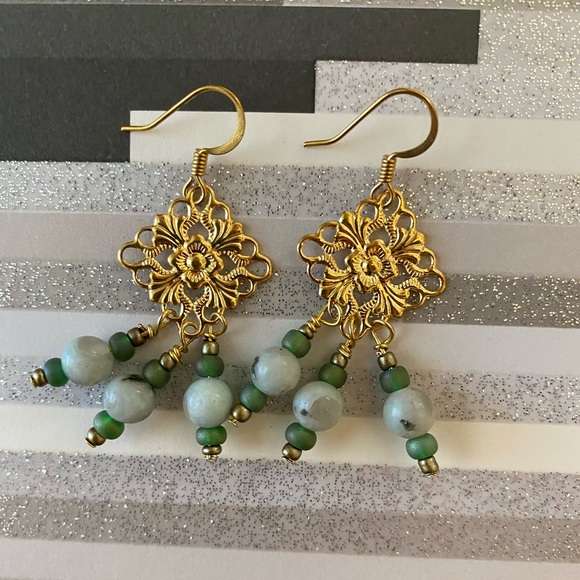 Artisan earrings 🖤 - Picture 2 of 4